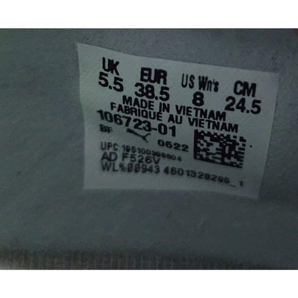 New Puma ULTRA 1.4 FG/AG Silver Green Soccer Cleats 106723-01 Women Size 8 RARE - Picture 9 of 9